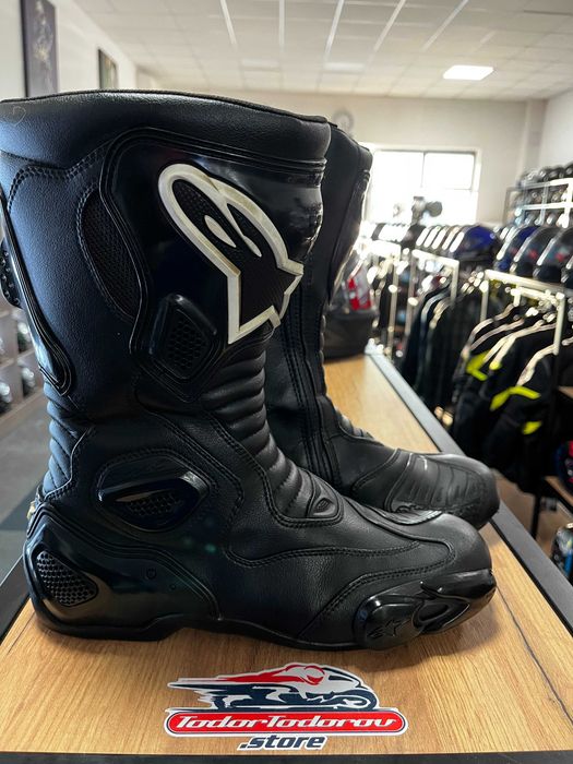 Mото Ботуши ALPINESTARS SMX-5 BLACK,номер 44,оригинални,много запазени
