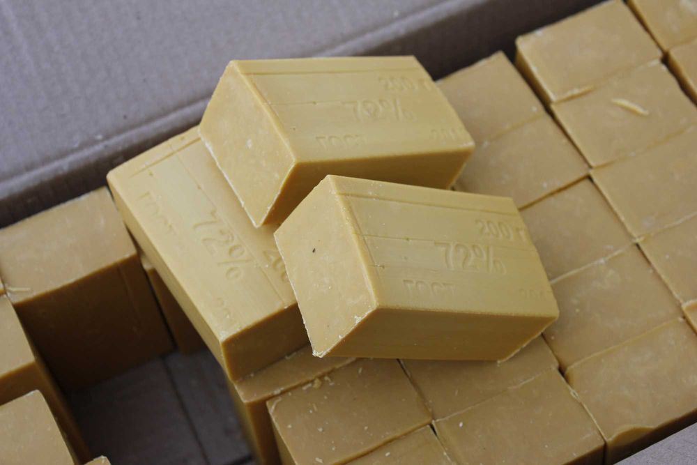 Хозяйственное мыло 72%, 150, 170 г, 200 г, 250 г, 300 г, 350 г