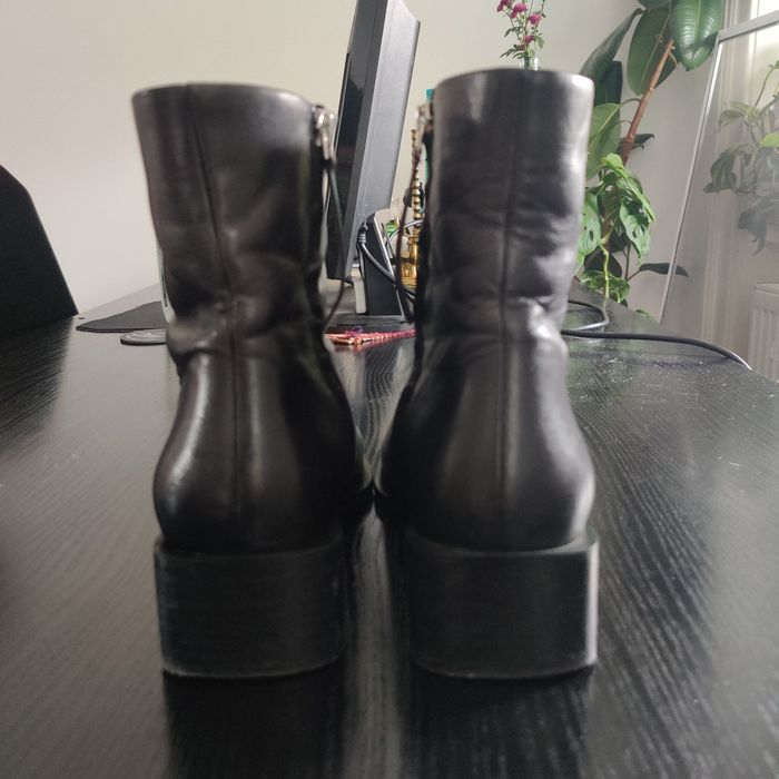 Botine de piele H&M Premium Selection