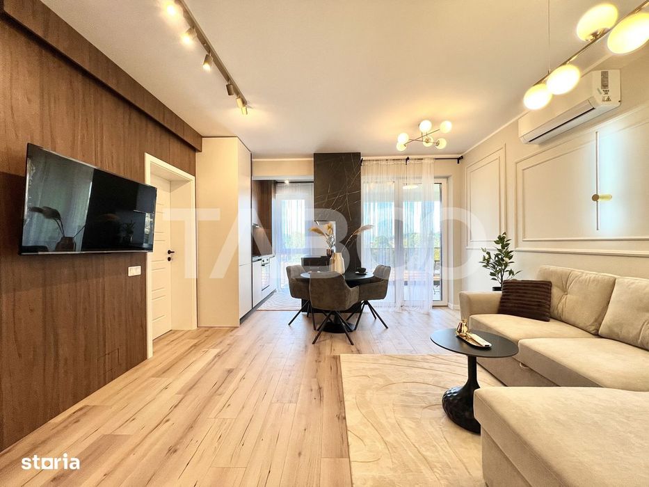 Apartament cu 2 camere de vanzare in Floresti nou cu balcon la cheie