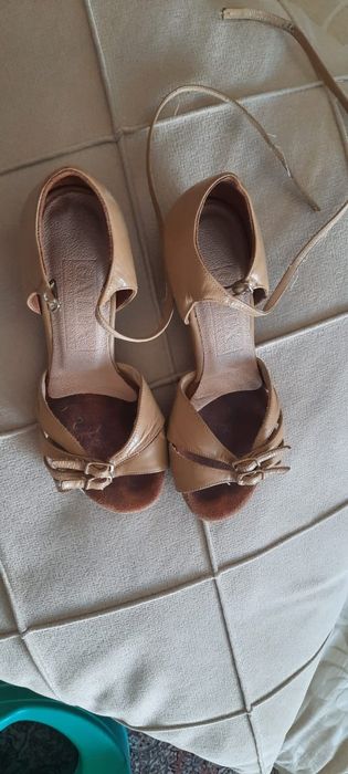 Детское танцевальное платье туфли 20.5