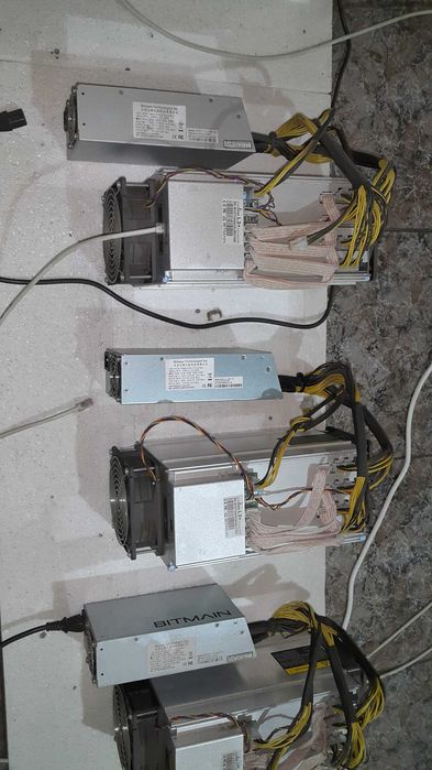 BITMAIN Antminer L3+ 504 MH/s, Litecoin ASIC майнер, PSU по избор