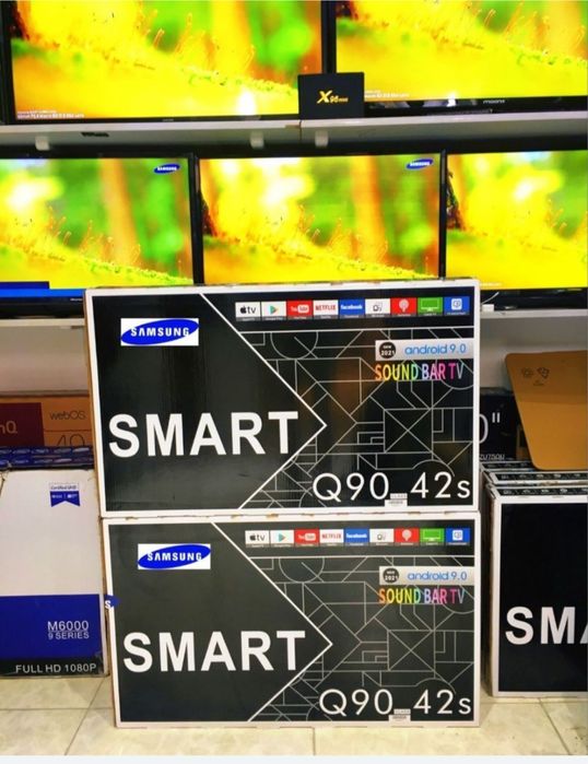 SAMSUNG -43  :50 : 55Smart TV + доставки бесплатно