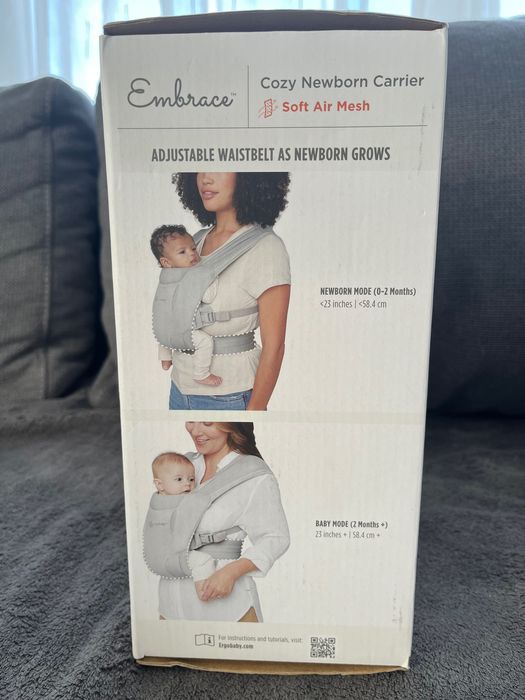 Ергономична Раница Ergobaby Embrace Soft Air Mesh Sage