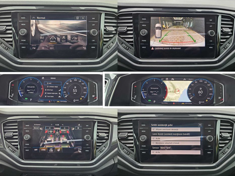 VW T-Roc 11.2019 Highline 2.0TDI 150cp 4x4 / Matrix PANO Keyless Distronic LINE BLIS / FULL