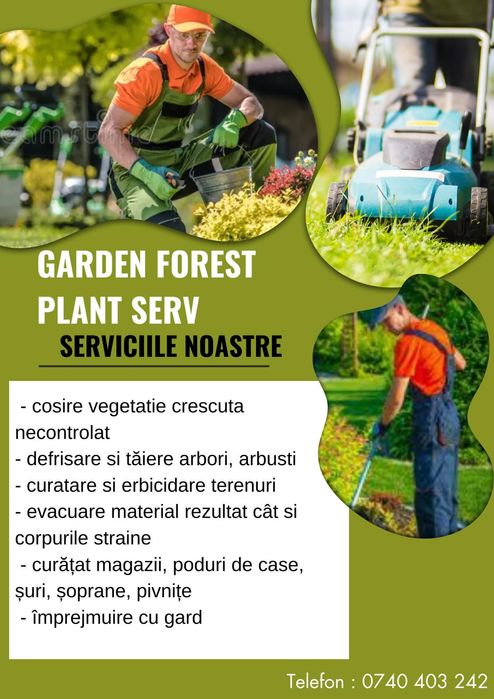 Gradinar și plante/pomi ptr gradina