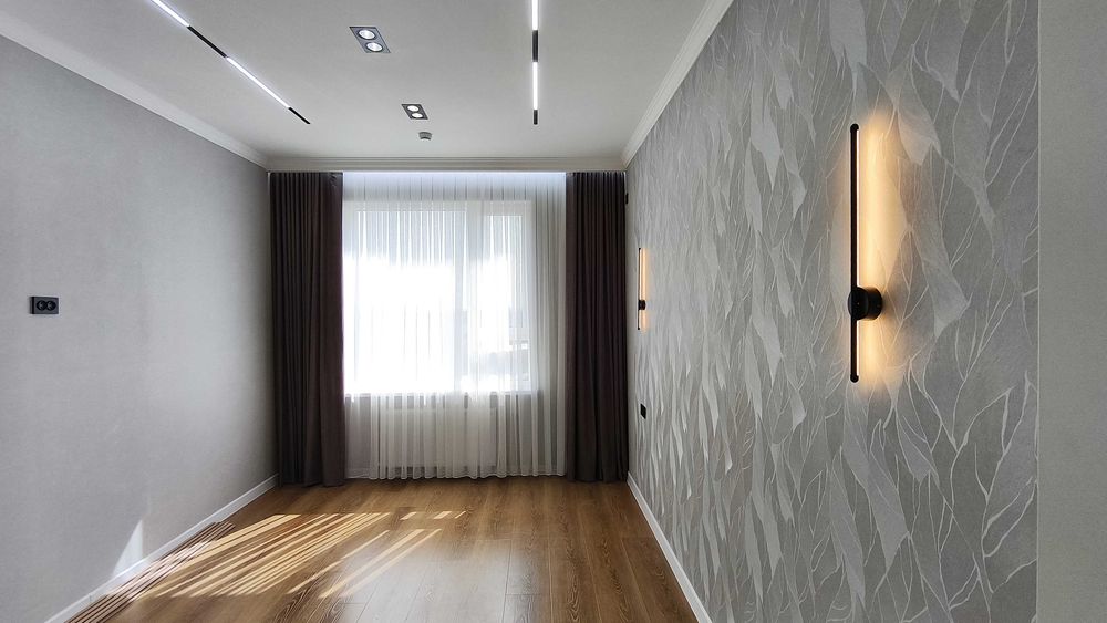 Yu  2х комнатная 63,6м2 квартира с готовым ремонтом ЖК NRG Zamon