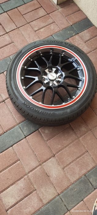 Jante Aluminiu 16" cu cauciucuri vara