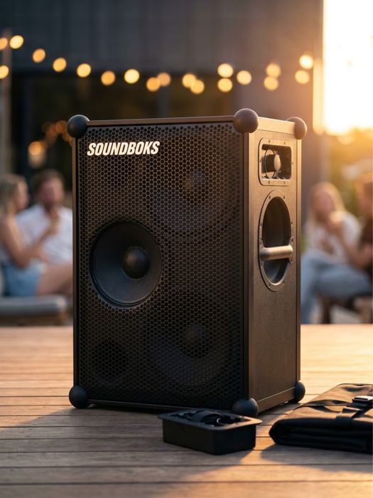 Vând boxă portabilă SOUNDBOKS 4 (Generația 4) în stare impecabilă, perfect funcțională, îngrijită și utilizată cu responsabilitate.
