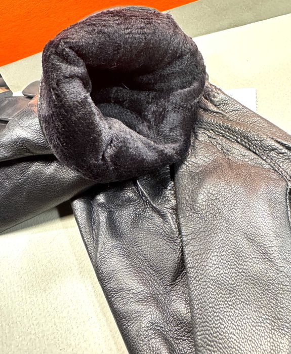 Елегантни Мъжки ръкавици от естествена агнешка кожа