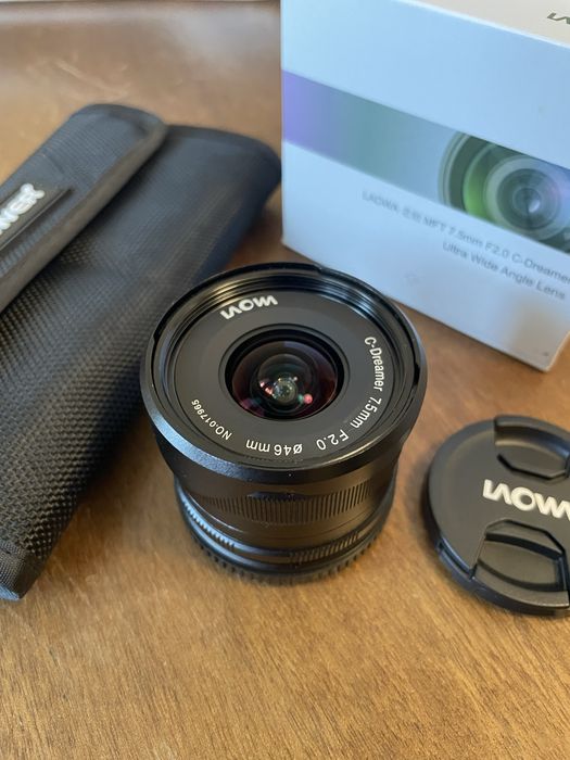 Laowa 7.5mm MFT + ND филтри Neewer