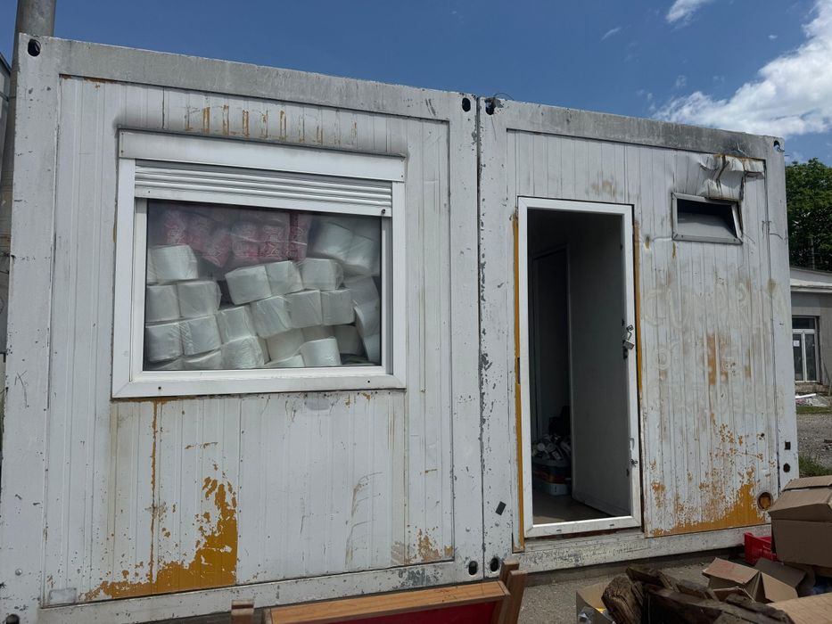 Container birou, locuit