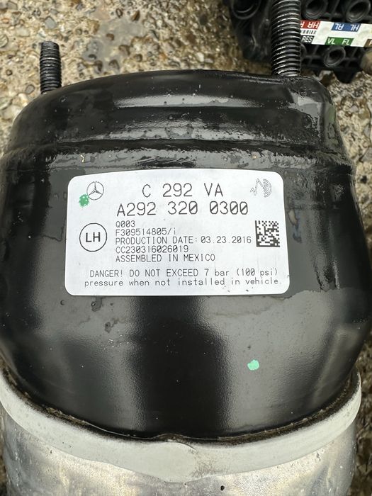 Perne aer / Compresor perne Mercedes ML W166, GLE W292