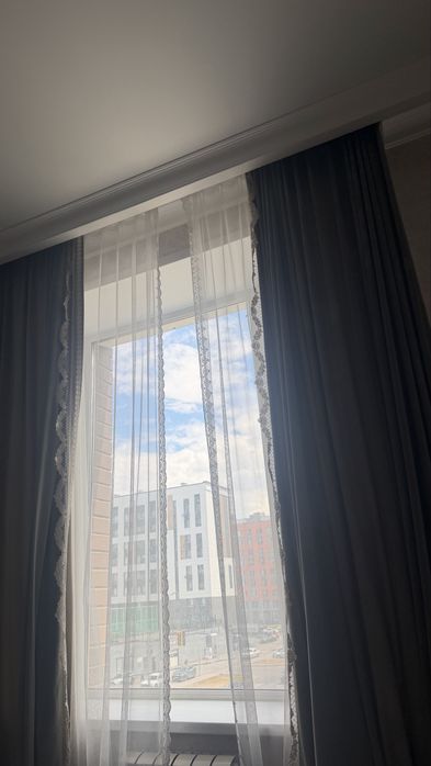 Пролам шторы с тюлью