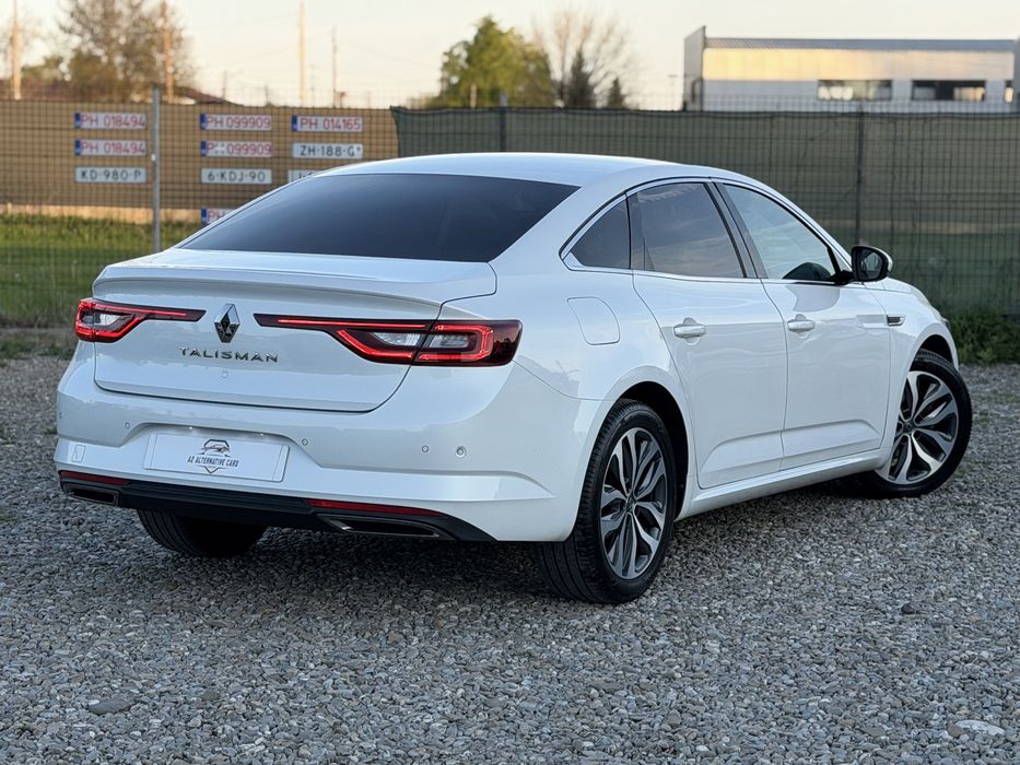 Renault Talisman 2018 1.6 dCi 130 cp / 181.000 km / alb perlat / head-up display / blind spot / cameră / masaj / RATE / GARANTIE