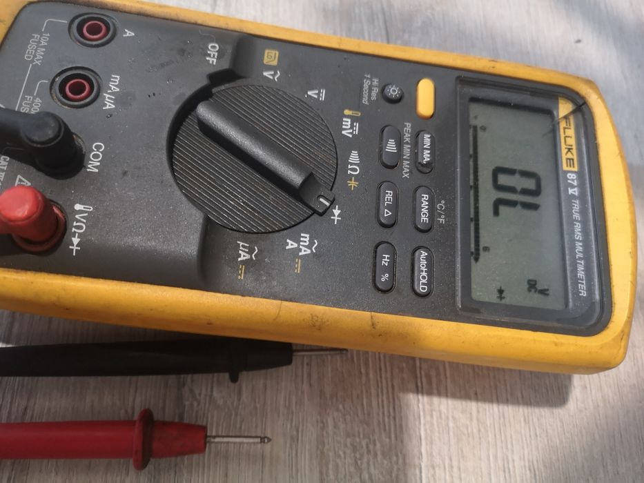 Fluke 87 V Дигитален Тестер Мултицет измерване Изолация Клещи Крипване