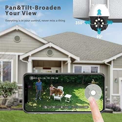 Нова външна камера с нощно виждане, движение сигнал, Наблюдение Охрана