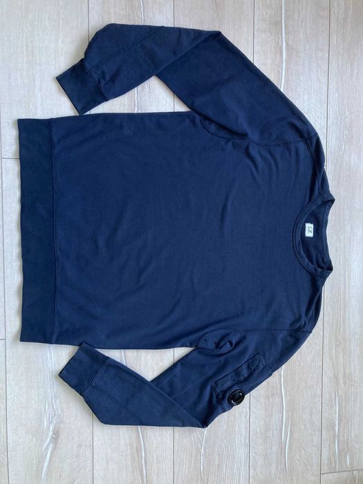 CP Company Light Fleece Lens оригинална синя блуза фланела размер XL