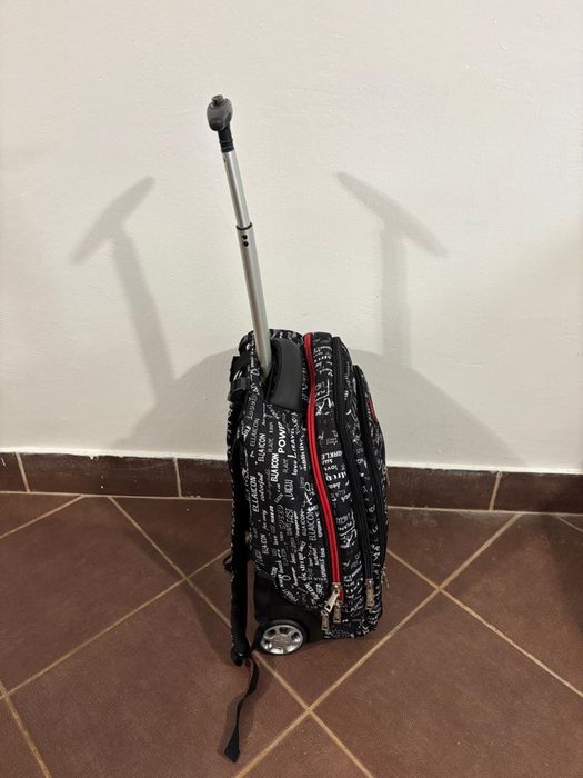 Rucsac Troler  cu. Roti. - Elacoin  produs italia