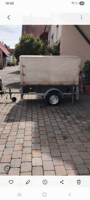 Remorca prelata 750kg