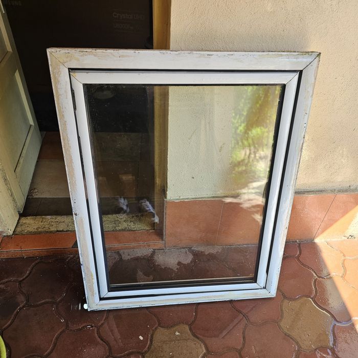 2 ferestre aluminiu cu geam termopan