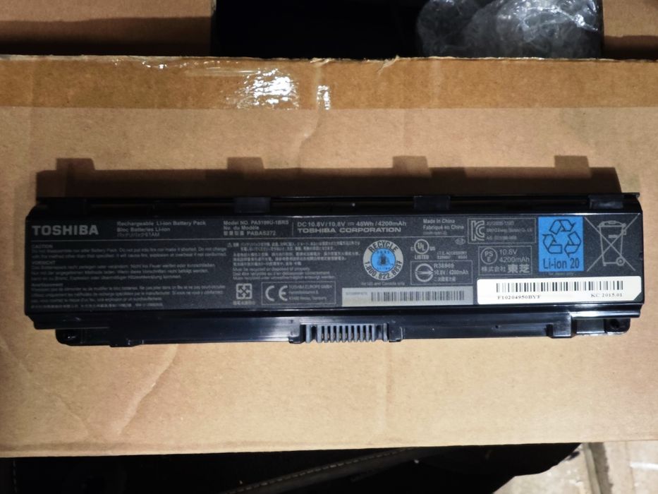 батерия Toshiba PA5185U-1BRS / PA5186U – 10.8V, 48Wh, 4200mAh (Държи з