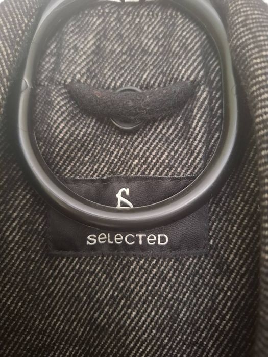 Мъжко зимно палто 100% вълна SELECTED