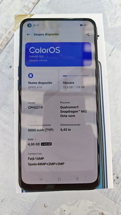 Vand Oppo A74 128GB