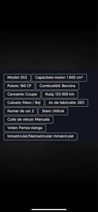 Vind citroen DS 3 pachet full