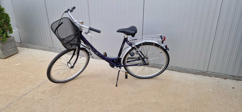 Дамски велосипед WINORA колело с кошница 26"