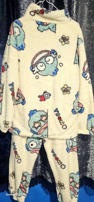 Дамски комплект пухена пижама