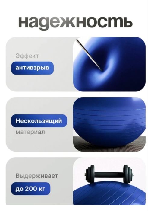 Фитболл спортивный