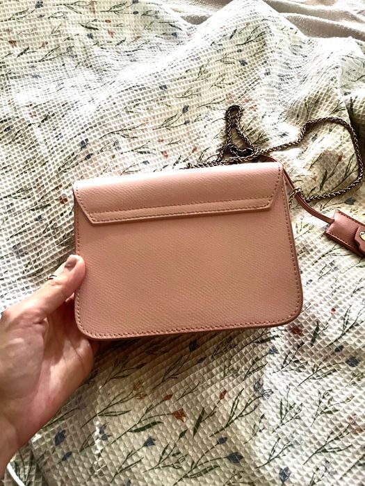 Чанта Furla в бонбоно розово