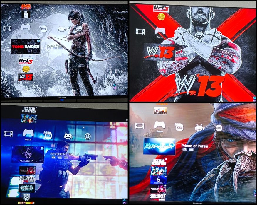 Ps3 super slim 500gb 4 ta yangi joystick 40 ta terma oʻyin