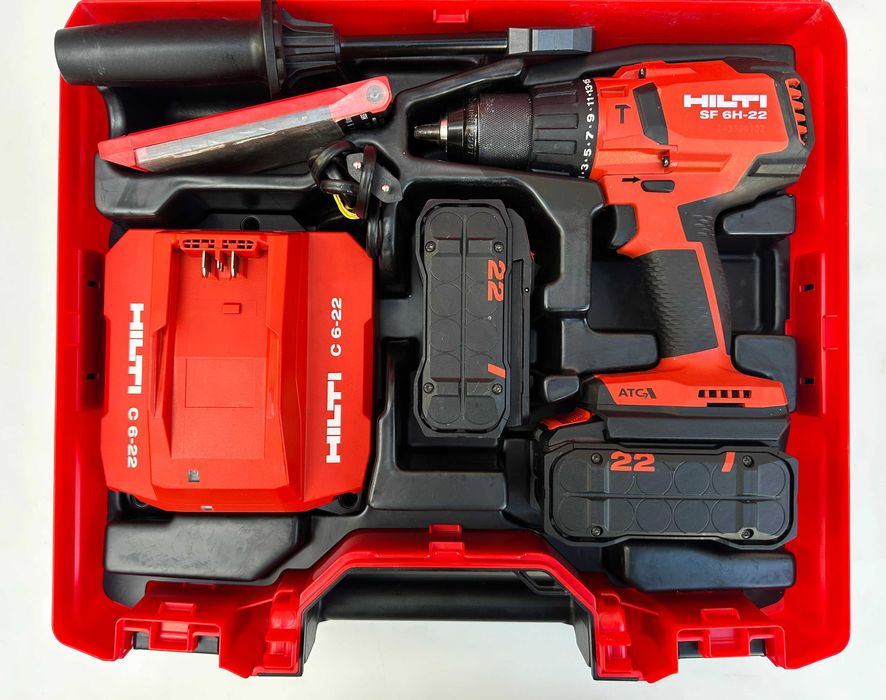Hilti SF 6H-22 ATC Nuron - Безчетков ударен винтоверт 2x22V 5.10Ah