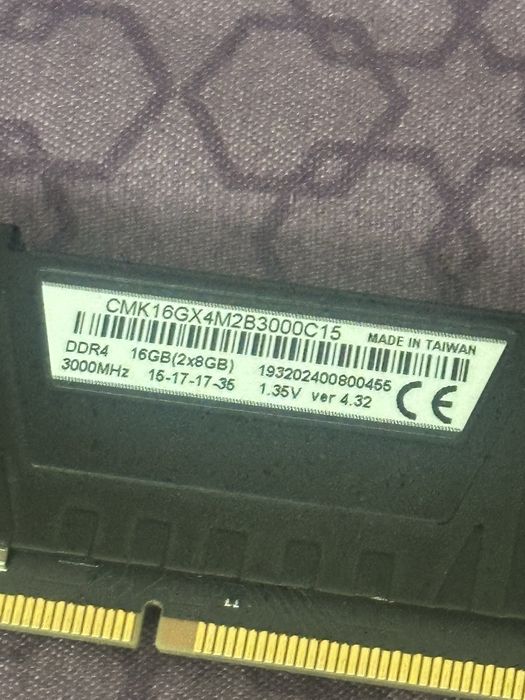 Ram ddr 4 Corsair Vengeance