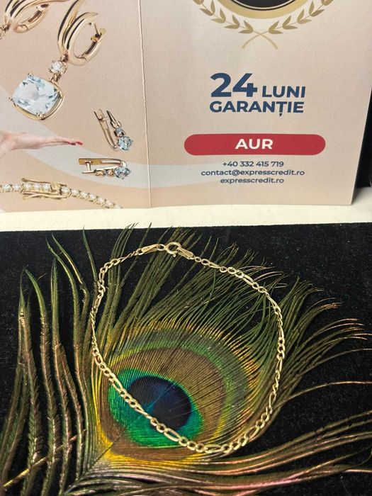 Bratara aur 14k 0.89g(B.60286.4-Tatarasi) Garantie 2 ani-410 lei