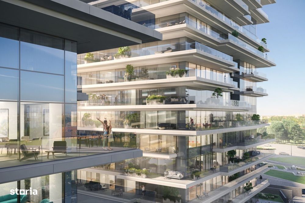 High-End Studio in ONE Floreasca Towers - direct proprietar