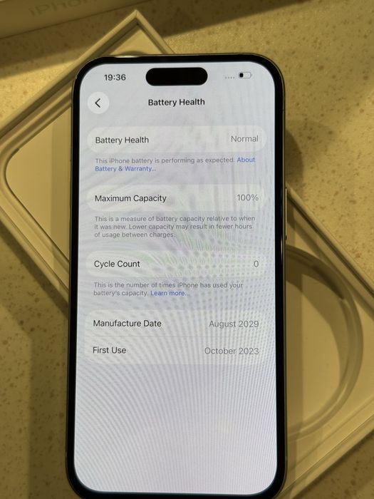 iPhone 15 256GB Green – Като НОВ, 100% Батерия!