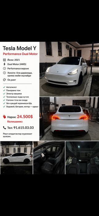 Tesla Model Y Performance Dual Motor