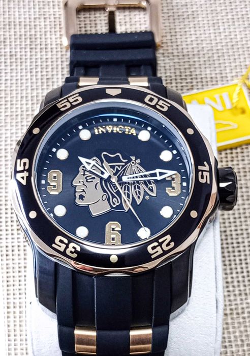 Ceas Invicta NHL Chicago Blackhawks  Black Dial IN-42315 -Barbati