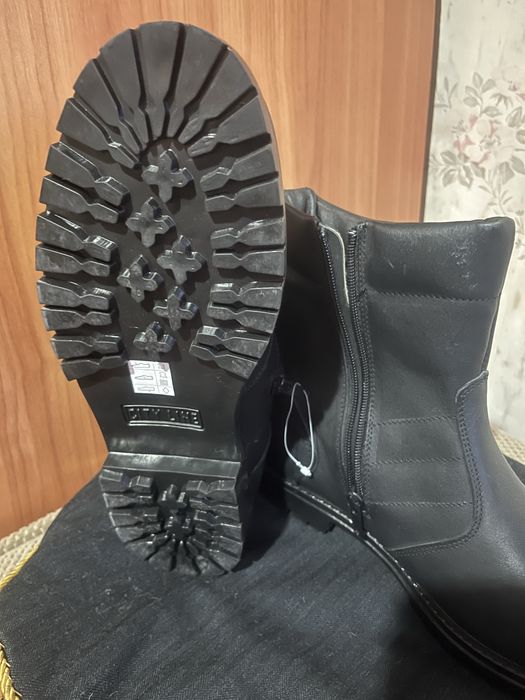 Мъжки боти естествена кожа