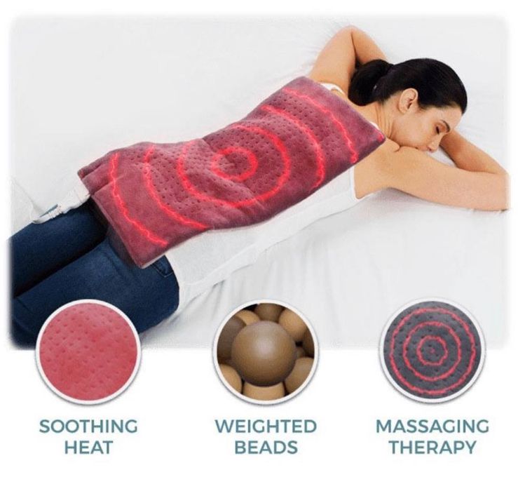 Успокаивающая тепловая массажная грелка накидка