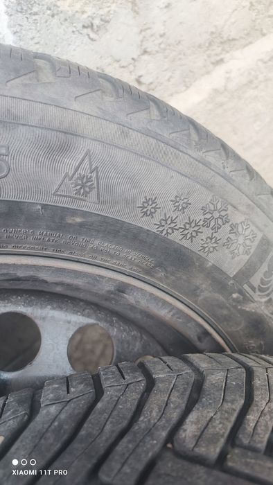 Set jante+anvelope 195/65 R15 6Jx15 H2 ET47 volkswagen