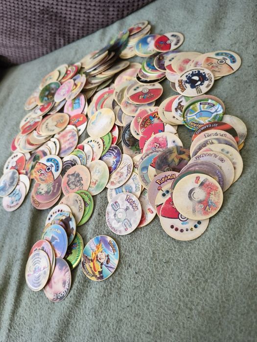 Ретро Pokemon Tazos