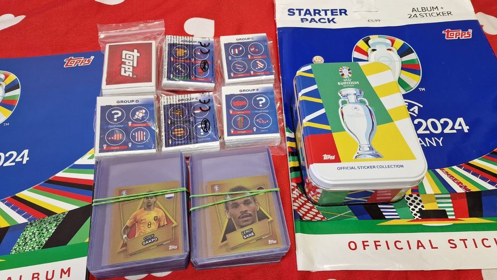 Album topps euro 2024 Germany + set stickere nelipit