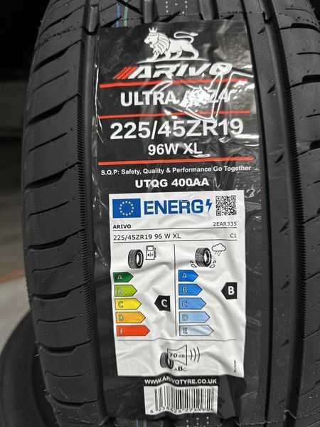 Нови летни гуми ARIVO ULTRA ARZ4 225/45R19 96W XL НОВ DOT
