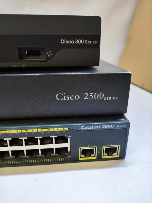 Cisco 2520, 2960. Читайте описание!
