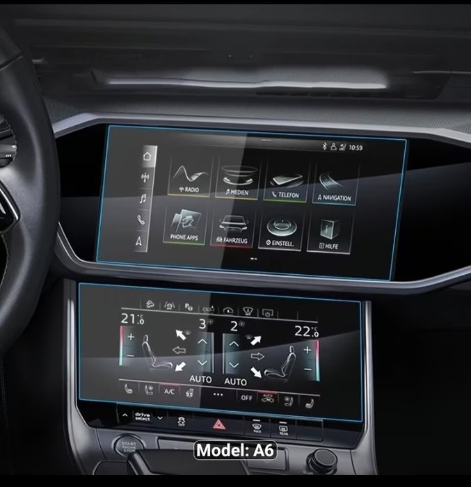 Prelungire bară față Audi A6 C8 S-line