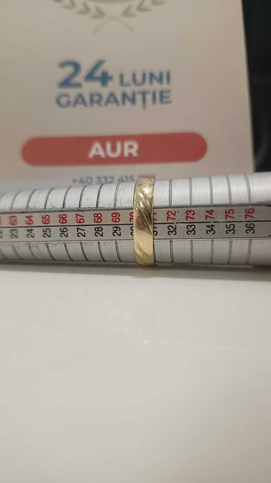 (Ag24) Verigheta aur 14K 2.89gr B44386.1- Garantie 2 ani!